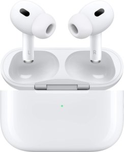 Apple AirPods Pro (2nd Generation) Wireless Ear Buds with USB-C Charging, Up to 2X More Active Noise Cancelling Bluetooth Headphones