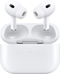 Apple AirPods Pro (2nd Generation) Wireless Ear Buds with USB-C Charging, Up to 2X More Active Noise Cancelling Bluetooth Headphones